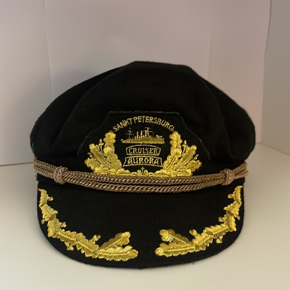 St.Petersburg Russia Captain's hat